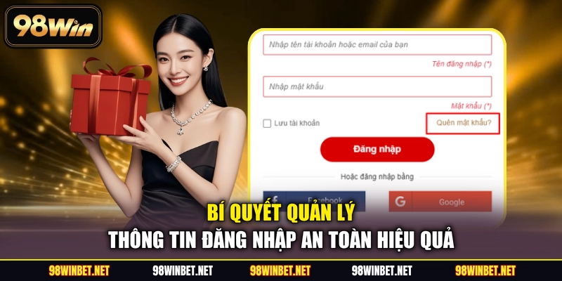 Quên Mật Khẩu 98WIN - Hướng Dẫn Xử Lý Chi Tiết Cho Hội Viên - TORAWIN